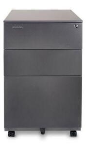 3-DRAWER METAL MOBILE FILE CABINET