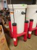 60 GAL. PLASTIC DOUBLE WALL FLUID TANK WITH STAND