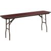 (1) FLASH FURNITURE FOLDING TRAINING TABLE