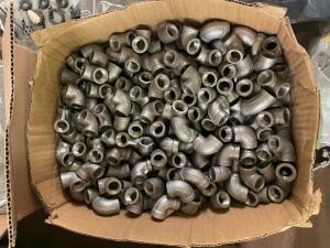LARGE BOX OF PIPE ELBOWS