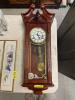 VINTAGE WALL MOUNTED GRANDFATHER CLOCK - 14