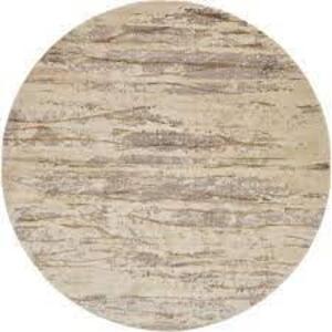 Aurora Nora Beige 8' 0 x 8' 0 Round Rug