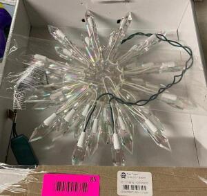 LIGHTS TREE TOPPER STAR