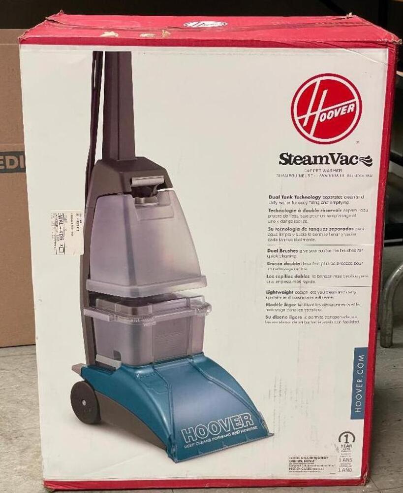 HOOVER STEAM VAC DEEP CLEANING VACUUM