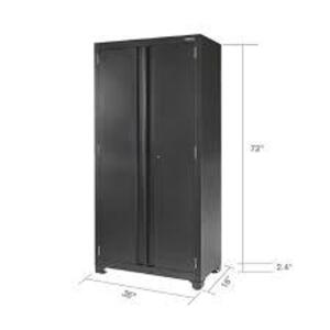 DESCRIPTION: (1) JUBO CABINET BRAND/MODEL: WORKPRO #42253 INFORMATION: BLACK RETAIL$: $199.00 EA SIZE: 3 SHELF, 36" QTY: 1