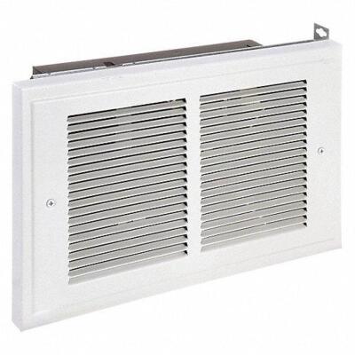 DESCRIPTION: (1) RECESSED ELECTRIC WALL-MOUNT HEATER BRAND/MODEL: BROAN #5EFR4 INFORMATION: WHITE RETAIL$: $187.96 EA QTY: 1