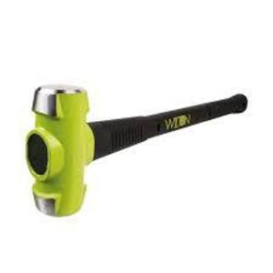 DESCRIPTION: (1) STANDARD SLEDGE HAMMER, B.A.S.H. BRAND/MODEL: WILTON #21XU64 INFORMATION: YELLOW/GREEN RETAIL$: $373.24 EA SIZE: 20LB , 24" QTY: 1