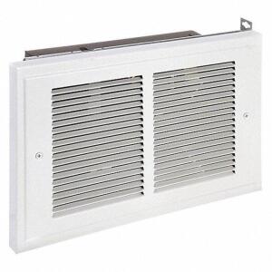 DESCRIPTION: (1) RECESSED ELECTRIC WALL MOUNT HEATER BRAND/MODEL: BROAN #5EFR4 INFORMATION: WHITE RETAIL$: 187.96 QTY: 1