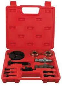 DESCRIPTION: (1) AC COMPRESSOR CLUTCH INSTALLER/REMOVER KIT BRAND/MODEL: ASTRO PNEUMATIC TOOL COMPANY #7886 INFORMATION: RED CARRY CASE RETAIL$: $34.2