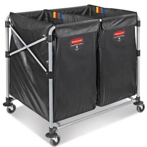 (1) RUBBERMAID COLLAPSIBLE BASKET TRUCK