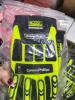 DESCRIPTION: (6) CUT RESIST GLOVES BRAND/MODEL: RINGERS GLOVES #21TF54 INFORMATION: SAFETY GREEN RETAIL$: $12.91 EA SIZE: SMALL - 8 QTY: 6 - 4