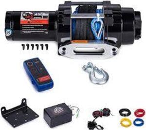 DESCRIPTION: (1) ELECTRIC WINCH BRAND/MODEL: HANG NIU RETAIL$: $149.99 EA SIZE: 3000 LB CAPACITY QTY: 1