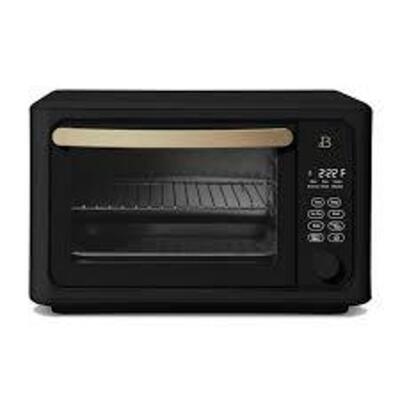 DESCRIPTION: (1) TOUCHSCREEN TOASTER OVEN AIR FRYER BRAND/MODEL: BEAUTIFUL/19042 INFORMATION: BLACK RETAIL$: $129.00 SIZE: 19.48"L X 15.9"W X 12.28"H