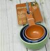 DESCRIPTION: (1) SET OF NESTING MEASURING CUPS WITH RING BRAND/MODEL: BEAUTIFUL RETAIL$: $7.91 TOTAL SIZE: 4 PIECE QTY: 1