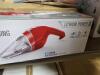 DESCRIPTION: (1) LITHIUM CORDLESS HAND VACUUM BRAND/MODEL: DIRT DEVIL INFORMATION: RED RETAIL$: $19.99 EA QTY: 1 - 3