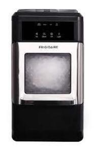 DESCRIPTION: (1) COUNTERTOP ICE MAKER BRAND/MODEL: FRIGIDAIRE INFORMATION: BLACK RETAIL$: $399.99 EA QTY: 1