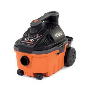 (1) RIDGID PORTABLE WET & DRY VAC