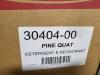 DESCRIPTION: (4) QUAT DISINFECTANT CLEANER BRAND/MODEL: BETCH #30404-00 INFORMATION: PINE SCENT RETAIL$: $70.00 EA SIZE: 1 GALLON QTY: 4 - 2