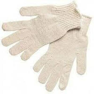 DESCRIPTION: (25) PACKS OF (12) LIGHTWEIGHT KNIT GLOVES BRAND/MODEL: LIBERTY GLOVE AND SAFETY #4517Q/S INFORMATION: WHITE RETAIL$: $6.46 EA SIZE: SIZE