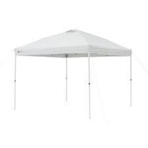 DESCRIPTION: (1) STRAIGHT LEG INSTANT CANOPY BRAND/MODEL: OZARK TRAIL INFORMATION: WHITE RETAIL$: $100.00 EA SIZE: 10X10 QTY: 1