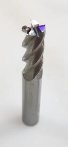 DESCRIPTION: (1) SOLID CARBIDE SQ END MILL BRAND/MODEL: ACCUPRO 01216670 RETAIL$: 50.07 SIZE: 0.3937"DIA 0.9843" LOC QTY: 1