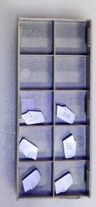 DESCRIPTION: (16) GTN3 CARBIDE CUTOFF INSERTS BRAND/MODEL: ISCAR GTN3 IC 328 RETAIL$: $22.75 PER INSERT QTY: 16