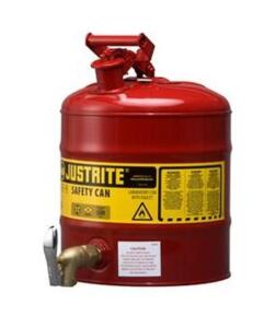 (1) JUSTRITE LABORATORY SAFETY GAS CAN