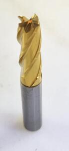 DESCRIPTION: (5) SOLID CARBIDE SQ END MILL BRAND/MODEL: HERTEL 88250238 RETAIL$: $ 32.94 EA SIZE: 3/8" DIA 1" LOC QTY: 5