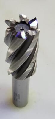 DESCRIPTION: (1) HSS ROUGHING SQ END MILL BRAND/MODEL: HERTEL 02499291 RETAIL$: 69.6 SIZE: 1" 1-7/8" LOC 5/8" SD QTY: 1