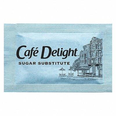 DESCRIPTION: (1) CASE O F(2000) ASPARTAME ARTIFICIAL SWEETENER BRAND/MODEL: CAFE DELIGHT #55MJ02 RETAIL$: $78.19 EA SIZE: 0.02 OZ QTY: 1