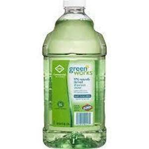 DESCRIPTION: (2) ALL PURPOSE CLEANER BRAND/MODEL: CLOROX GREEN WORKS RETAIL$: $5.00 EA SIZE: 2 QT QTY: 2