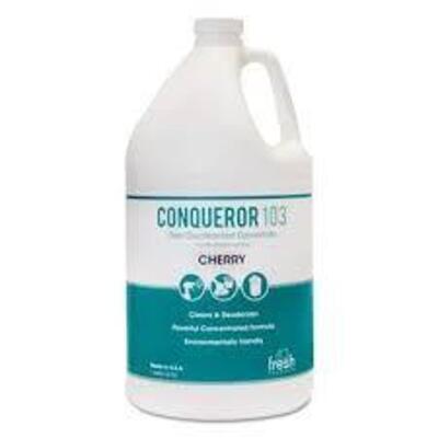 DESCRIPTION: (1) ODOR COUNTERACTANT BRAND/MODEL: CONQUEROR 103 RETAIL$: $70.00 EA SIZE: 1 GALLON QTY: 1