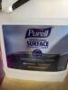 DESCRIPTION: (1) SURFACE DISINFECTANT BRAND/MODEL: PURELL PROFESSIONAL INFORMATION: CITRUS SCENT RETAIL$: $16.79 EA SIZE: 1 GALLON QTY: 1 - 2