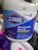 DESCRIPTION: (2) GERMICIDAL BLEACH BRAND/MODEL: CLOROX #41H893 RETAIL$: $10.00 EA SIZE: 1 GALLON QTY: 2 - 3