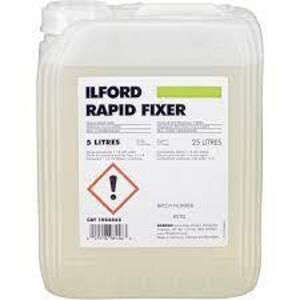 DESCRIPTION: (1) RAPID FIXER FILM AND PAPER FIXER BRAND/MODEL: ILFORD RETAIL$: $50.0 EA SIZE: 5 L QTY: 1