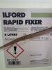 DESCRIPTION: (1) RAPID FIXER FILM AND PAPER FIXER BRAND/MODEL: ILFORD RETAIL$: $50.0 EA SIZE: 5 L QTY: 1 - 2