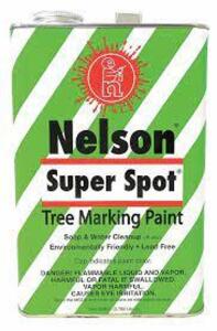 DESCRIPTION: (1) BOUNDARY MARKING PAINT BRAND/MODEL: NELSON #3TWP7 INFORMATION: RED RETAIL$: $58.08 EA SIZE: 1 GALLON QTY: 1