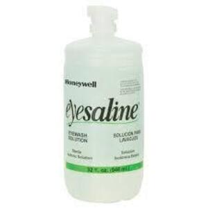 DESCRIPTION: (4) EYESALINE EYEWASH BRAND/MODEL: HONEYWELL #3ARE1 RETAIL$: 14.32 EA SIZE: 32 OZ QTY: 4