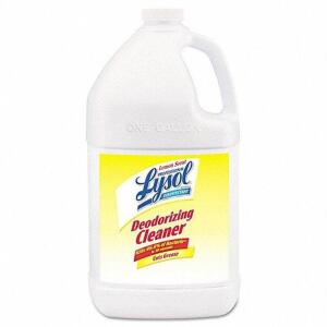 DESCRIPTION: (1) CLEANER AND DISINFECTANT BRAND/MODEL: LYSOL #22C504 INFORMATION: LEMON SCENT RETAIL$: $60.00 TOTAL SIZE: 1 GALLON QTY: 1