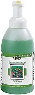 DESCRIPTION: (6) ANTIBACTERIAL HAND SOAP BRAND/MODEL: ZEP #451F14 INFORMATION: TRANQUIL MEADOWS AB RETAIL$: $120.00 TOTAL SIZE: 500 ML QTY: 6