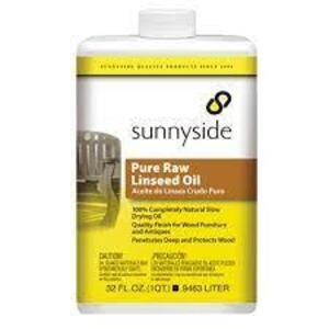 DESCRIPTION: (1) PURE RAW LINSEED OIL BRAND/MODEL: SUNNYSIDE RETAIL$: $10.29 EA SIZE: 32 OZ QTY: 1