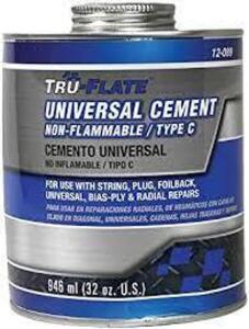 DESCRIPTION: (2) UNIVERSAL CEMENT BRAND/MODEL: TRU-FLATE RETAIL$: $28.00 EA SIZE: 32 FL OZ QTY: 2