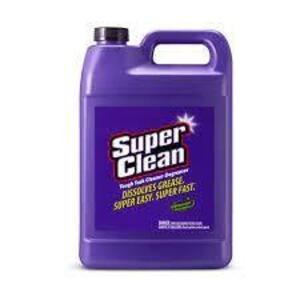 DESCRIPTION: (1) TOUGH TASK CLEANER DEGREASER BRAND/MODEL: SUPER CLEAN #551260620 RETAIL$: $10.00EA SIZE: 1 GALLON QTY: 1