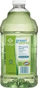 DESCRIPTION: (2) BATHROOM CLEANER BRAND/MODEL: CLOROX GREEN WORKS RETAIL$: $8.00 EA SIZE: 24 OZ QTY: 2