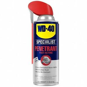 DESCRIPTION: (5) PENETRATING LUBRICANT BRAND/MODEL: WD-40 SPECIALIST #19L520 RETAIL$: $8.45 EA SIZE: 11 OZ QTY: 5