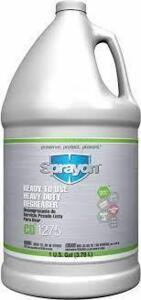 DESCRIPTION: (1) READY TO USE HEAVY DUTY DEGREASER BRAND/MODEL: SPRAYON CD1275 RETAIL$: $100.00 EA SIZE: 1 GALLON QTY: 1