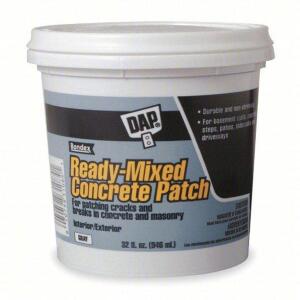 DESCRIPTION: (2) GRAY CONCRETE PATCH BRAND/MODEL: DAP #1LYG7 INFORMATION: GRAY RETAIL$: 30.82 SIZE: 1 GAL QTY: 2