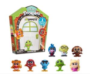 DESCRIPTION: (1) THE MUPPETS DOORABLES BRAND/MODEL: DISNEY INFORMATION: INCLUDES 8 DIFFERENT FIGURINES RETAIL$: $16.98 QTY: 1