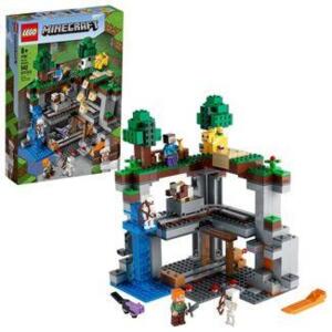 DESCRIPTION: (1) LEGO MINECRAFT THE FIRST ADVENTURE BRAND/MODEL: LEGO/6332815 RETAIL$: $69.99 SIZE: 9" X 8" X 7" QTY: 1