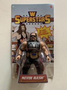 DESCRIPTION: (1) KEVIN NASH WWE ACTION FIGURE RETAIL$: $29.99 QTY: 1